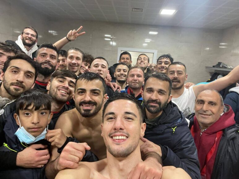 Gülsuyuspor'dan 6 gollü kutlama